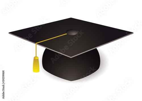 Graduation mortar board hat