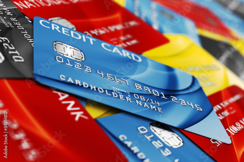 Credit card stack