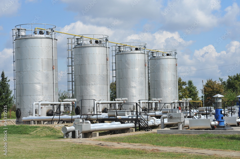 Fototapeta premium storage tanks for petroleum