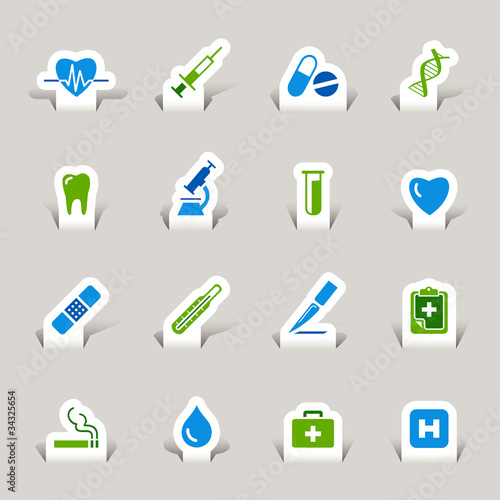 Papercut - Medical icons