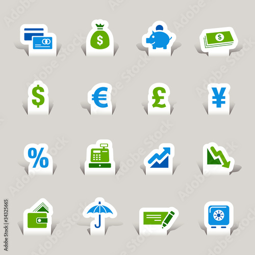 Papercut - Finance icons