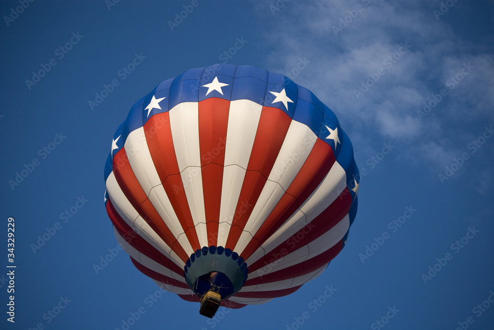 Fototapeta premium Stars and Stripes Flying High