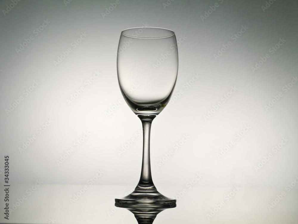 Empty stemmed glass Empty stemmed glass