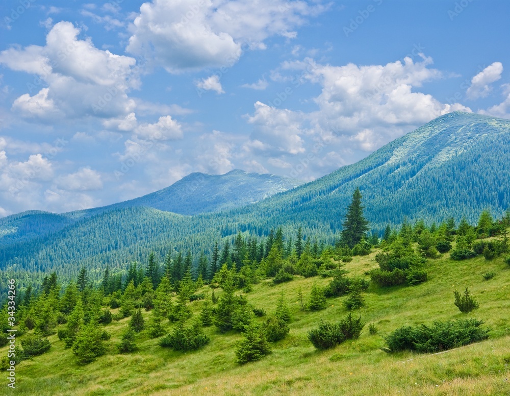 green mountains landscape green mountains landscape