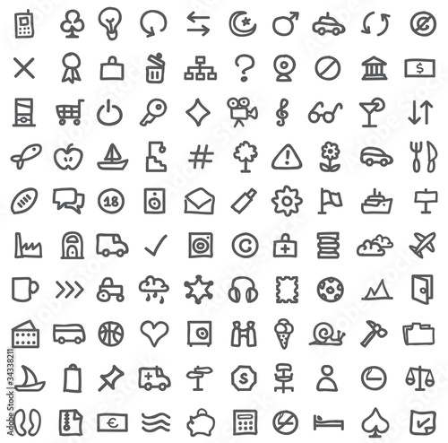 simple icon set