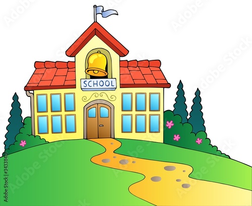 Big school building