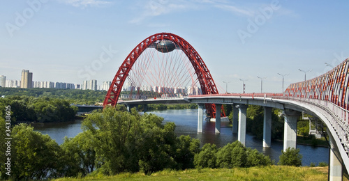 Moscow, Pictorial bridge © Iva