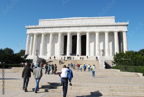Lincoln Memorial in Washington DC, USA