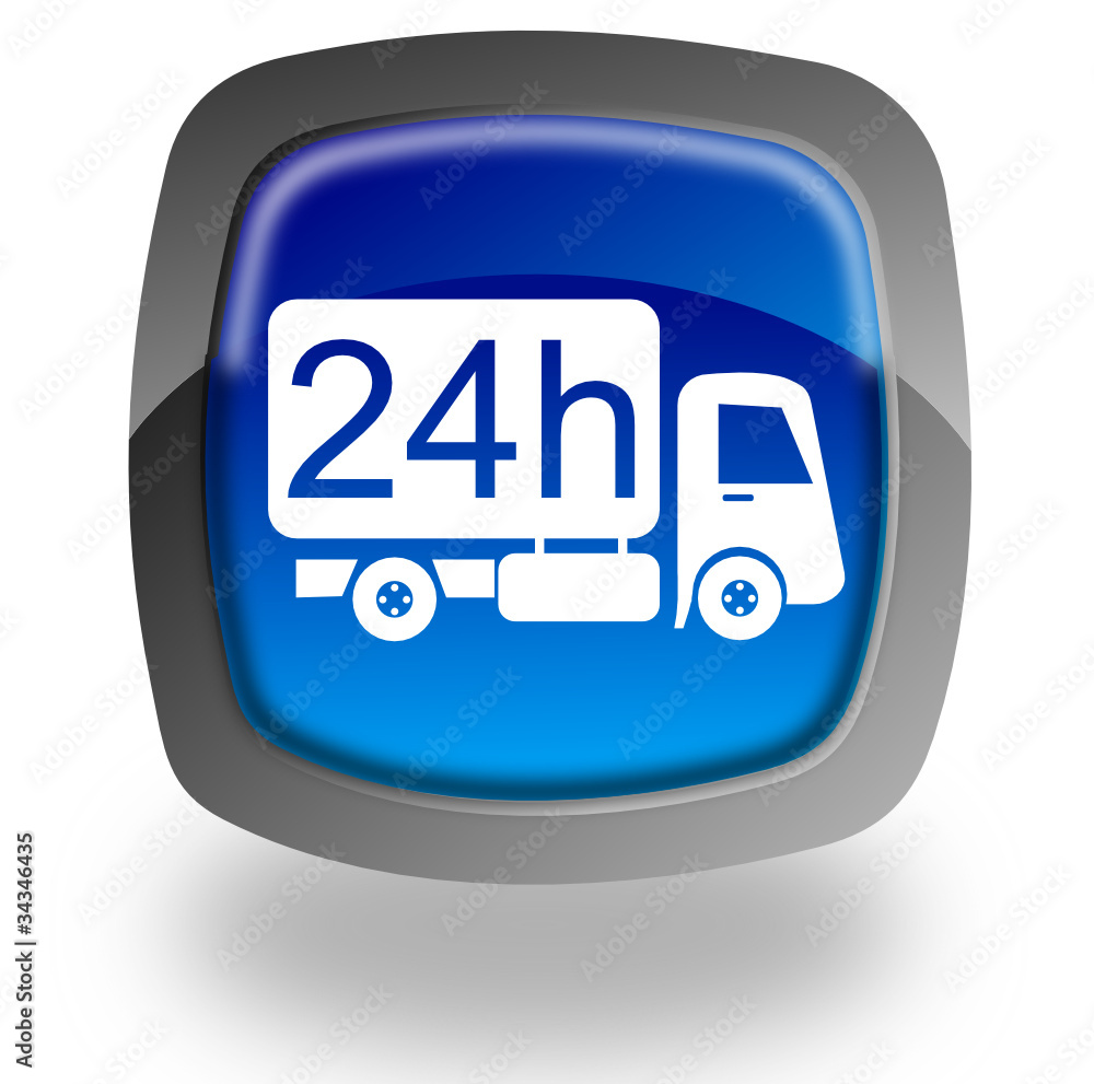 Delivery 24 hours button Delivery 24 hours button