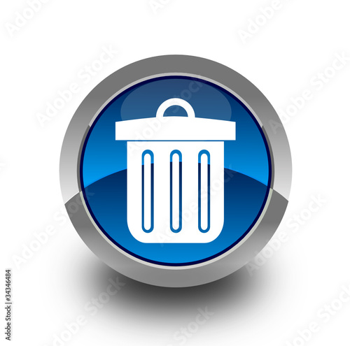 Recycle glossy icon