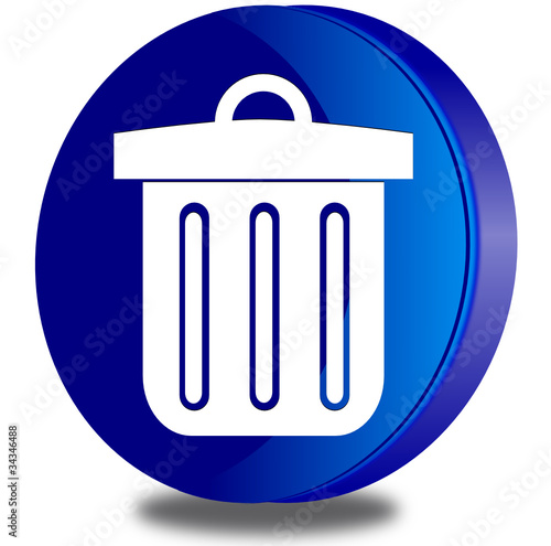 Recycle glossy icon