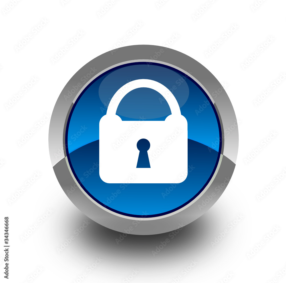 Security glossy icon Security glossy icon