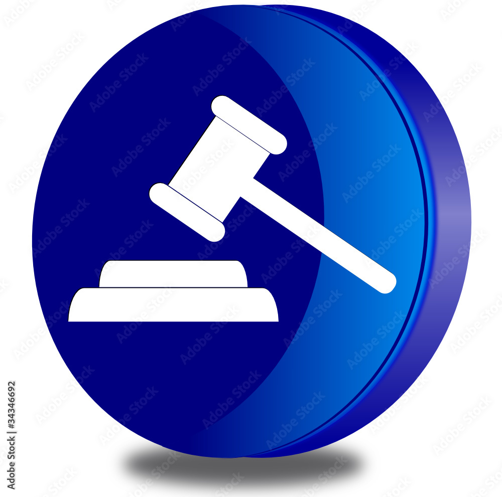 Justice glossy icon Justice glossy icon