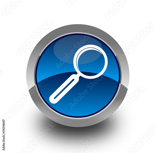 Search glossy icon
