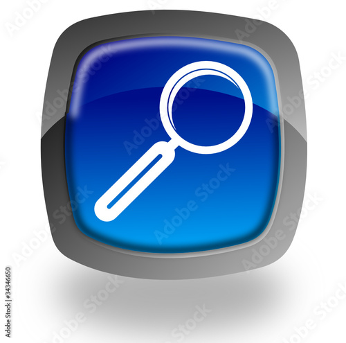 Search glossy icon