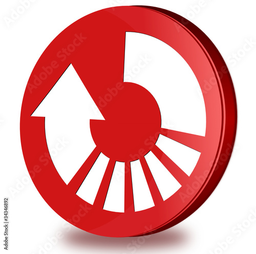 Refresh glossy icon