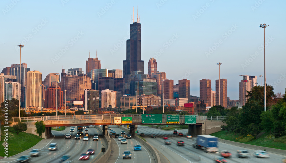 Chicago traffic.