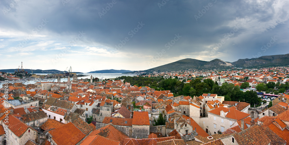 Panorama of Trogir, Croatia