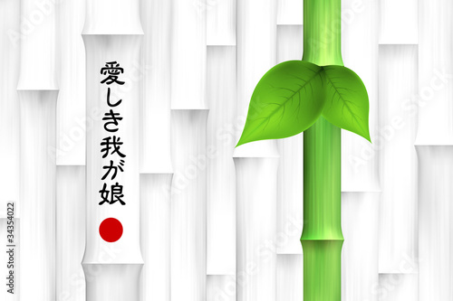 Vector Bamboo Background