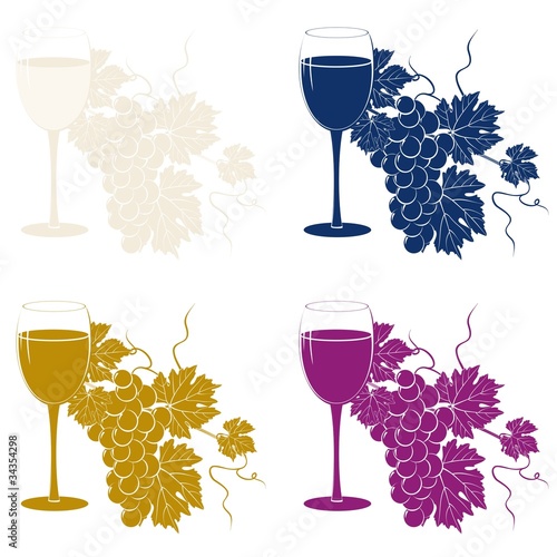 colored vine template