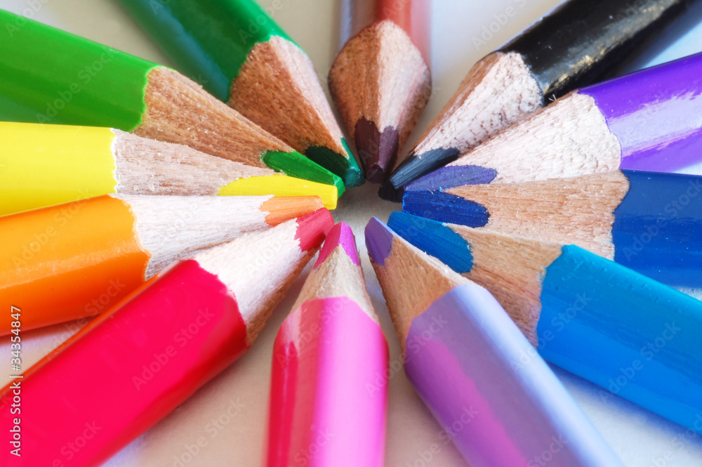 colored pencils