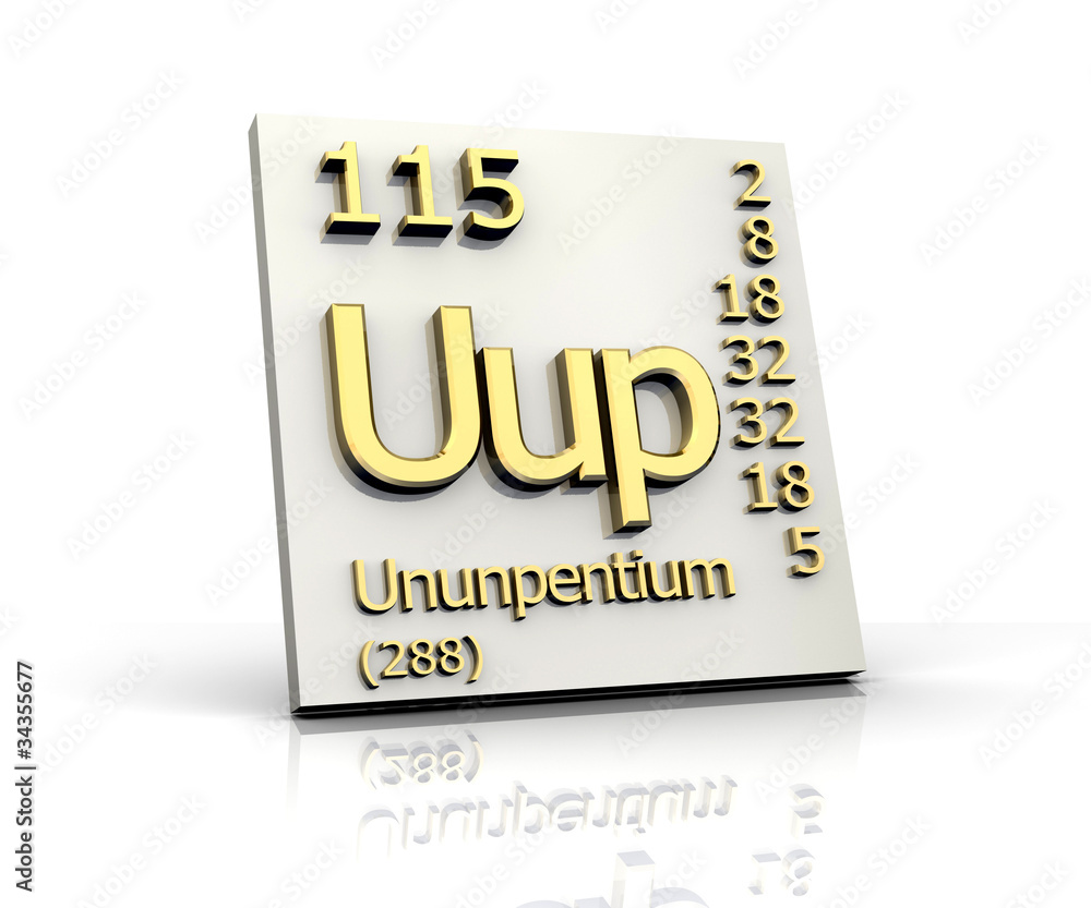 Ununpentium Periodic Table of Elements