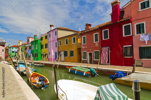 Burano island venice italy