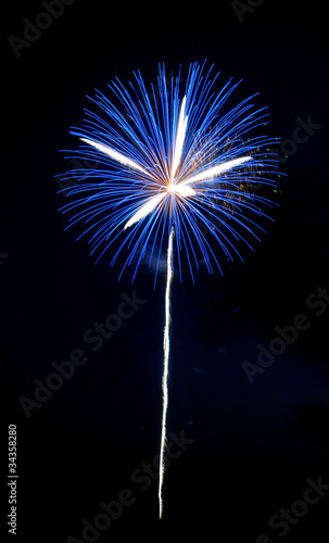 Fireworks over Iowa July 2011