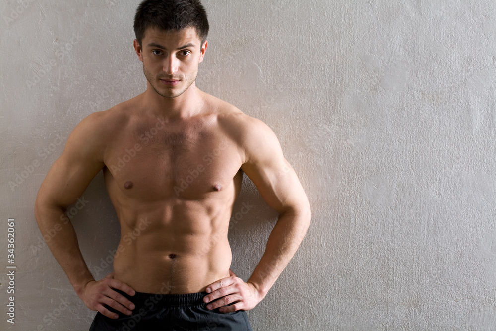 Obraz premium Muscular man