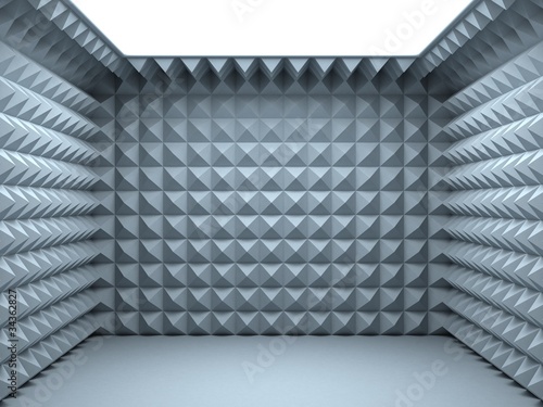 empty soundproof room
