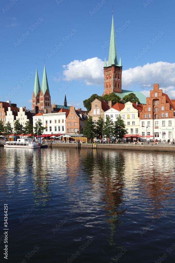 Naklejka premium Lübeck