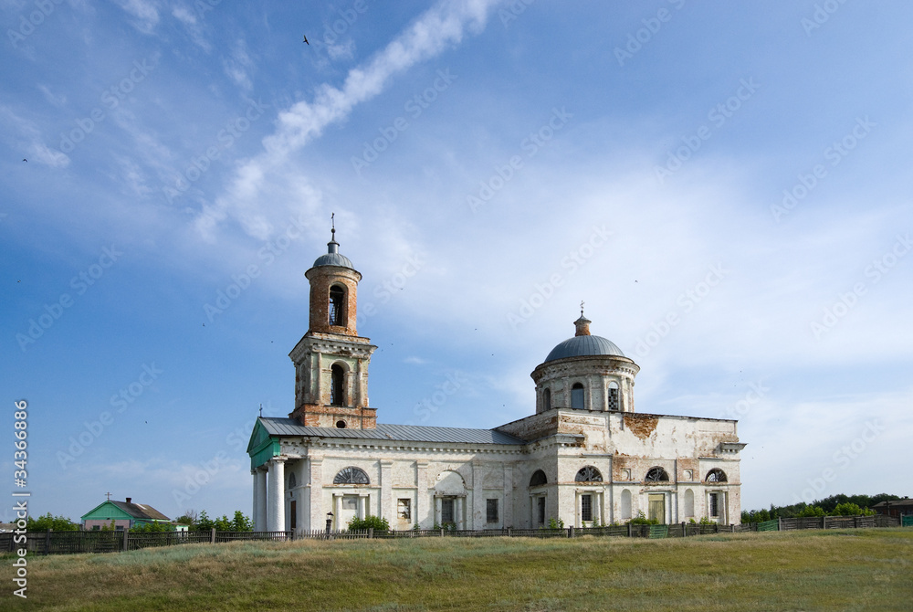 Church in a Cossack village
