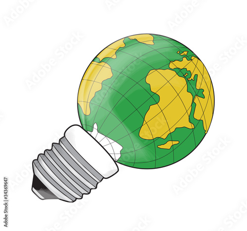 Lampadina - energia dal pianeta
