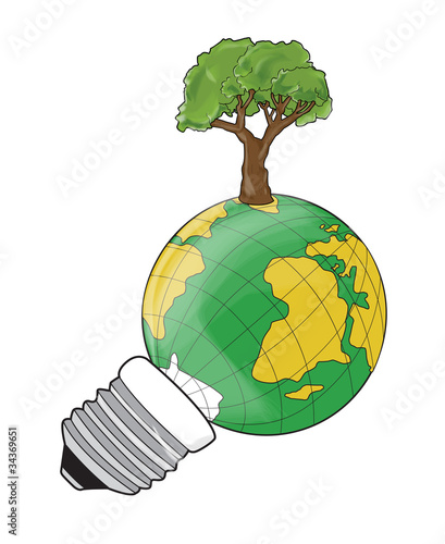 Lampadina - energia dal pianeta