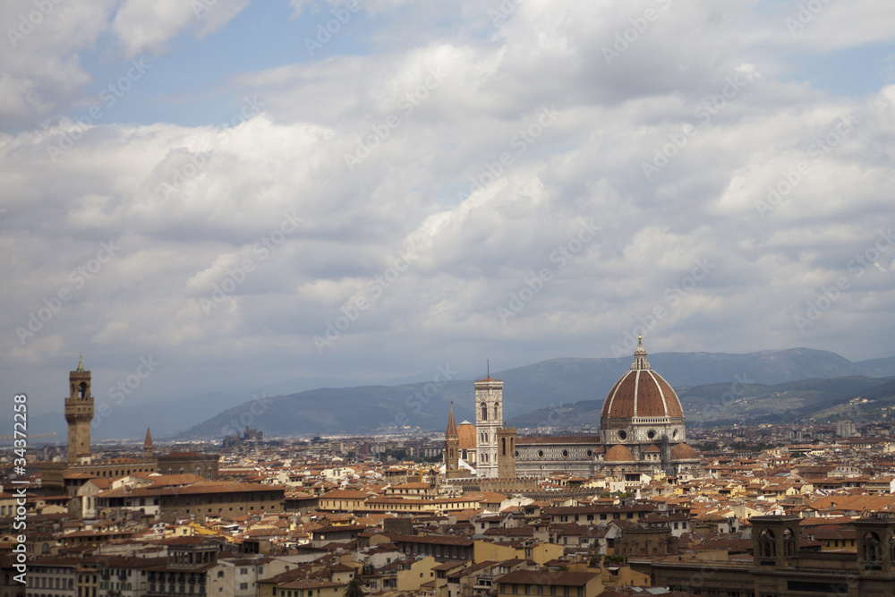 Florenz Panorama - Florenz in Italien