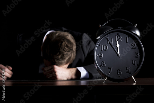 Fotografija Business person being close to the end.