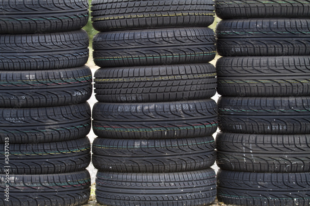 Stack Of Tyres