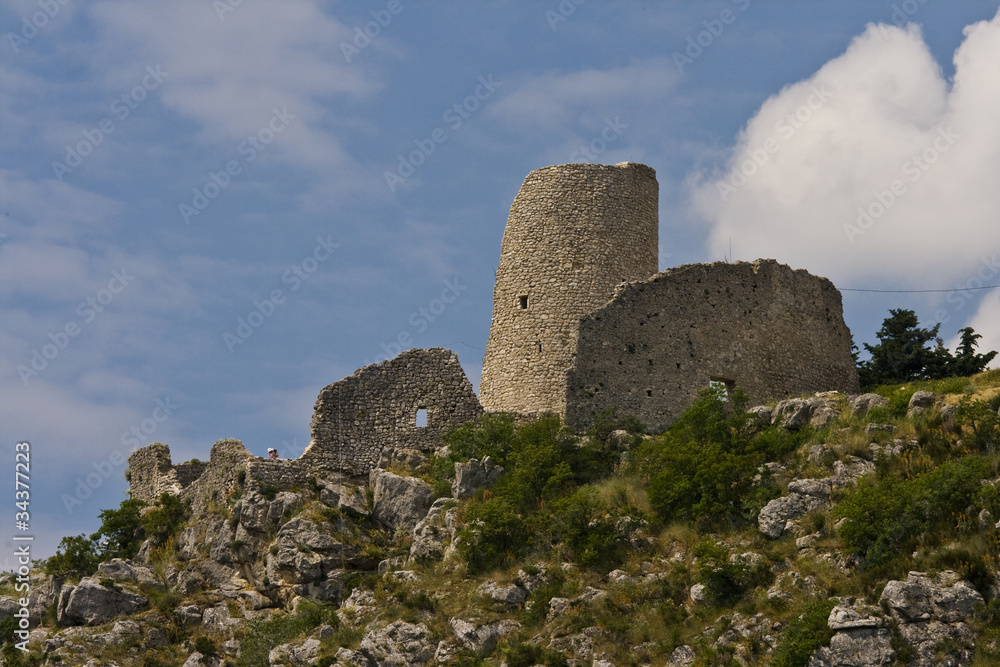 Medival fortress in Drnis