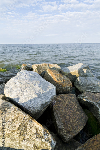 Rocks on the beach