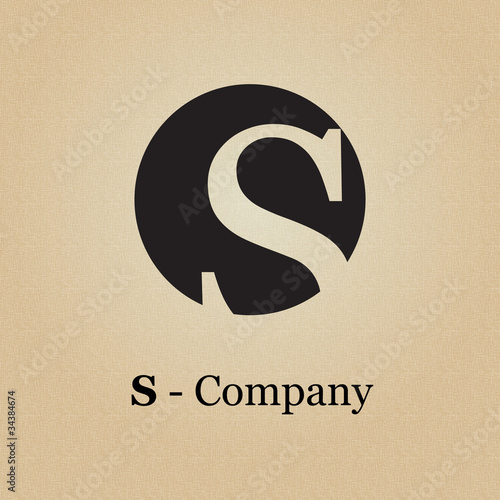 Logo initial letter S, initial # vector