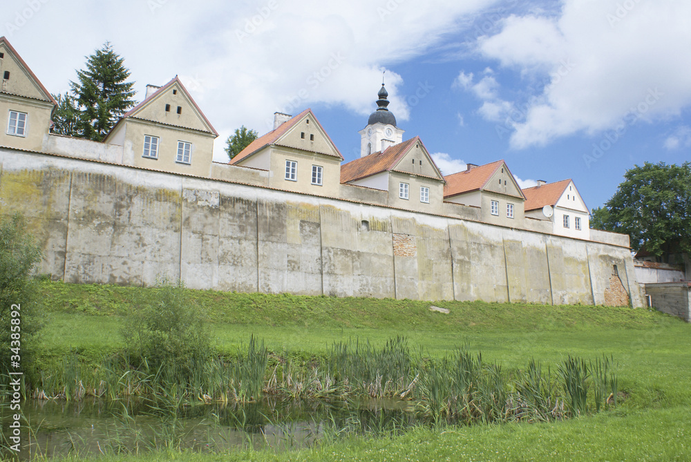 Medieval monastery.