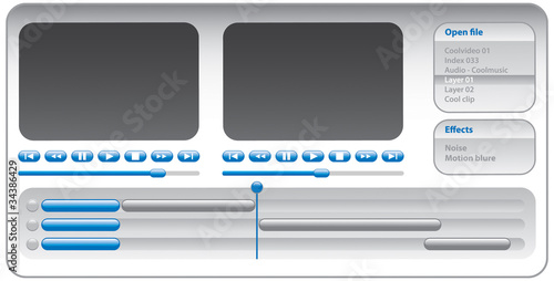 button for video software