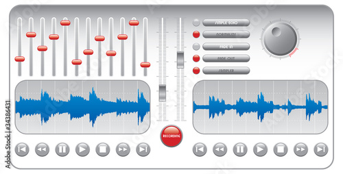 button for music software