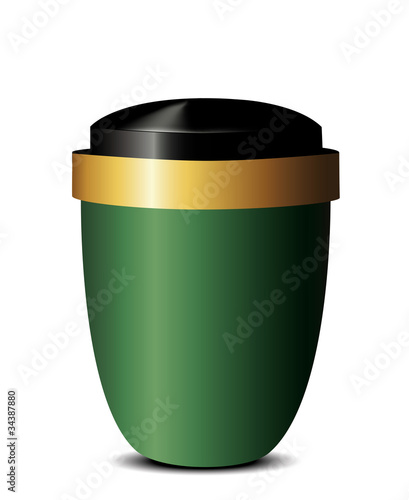 Grüne Urne
