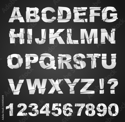 broken alphabet
