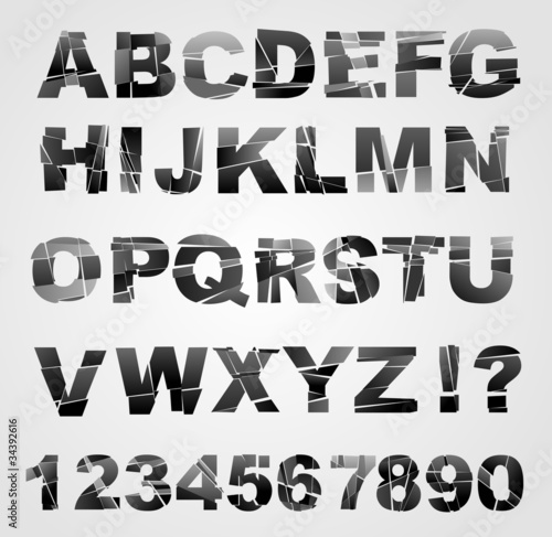 broken alphabet