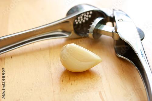 Garlic masher