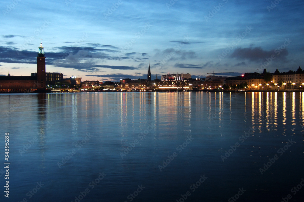 Stockholm bei Nacht Stockholm bei Nacht