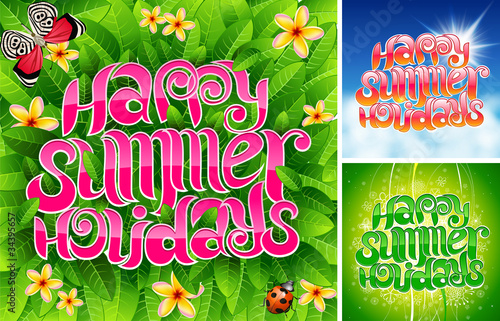 happy summer holiday