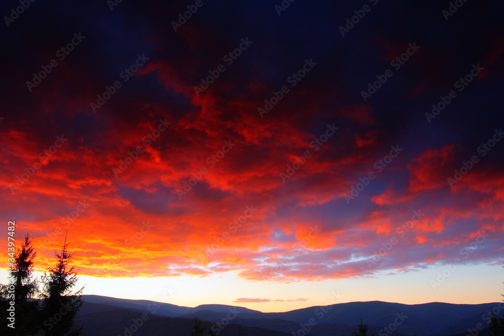 Fototapeta premium sunset